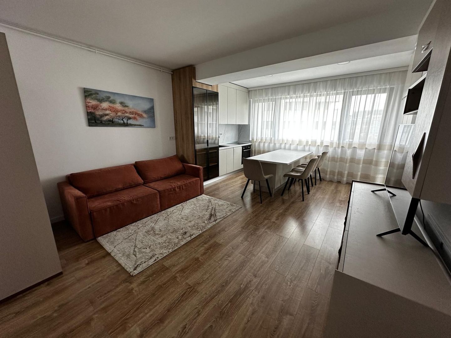 Apartament 2 camere lux decomadat cu loc de parcare Pipera Rond OMV - Poză 13