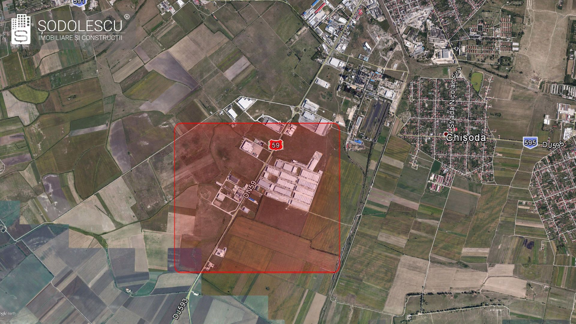 Teren industrial 17,100 mp- Exterior Sud - Poză 2