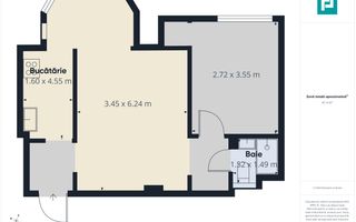 Apartament cochet ultracentral, Unirii, 2camere - Poză 6