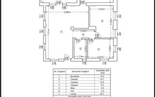 Vișani – casă 93mp utili, 4 camere, teren 600mp, 160.000€ - Poză 13