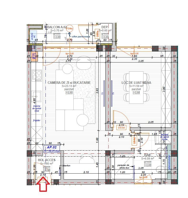 Bloc finalizat. Spatiu pod. Loc de parcare. Clima. - Poză 11