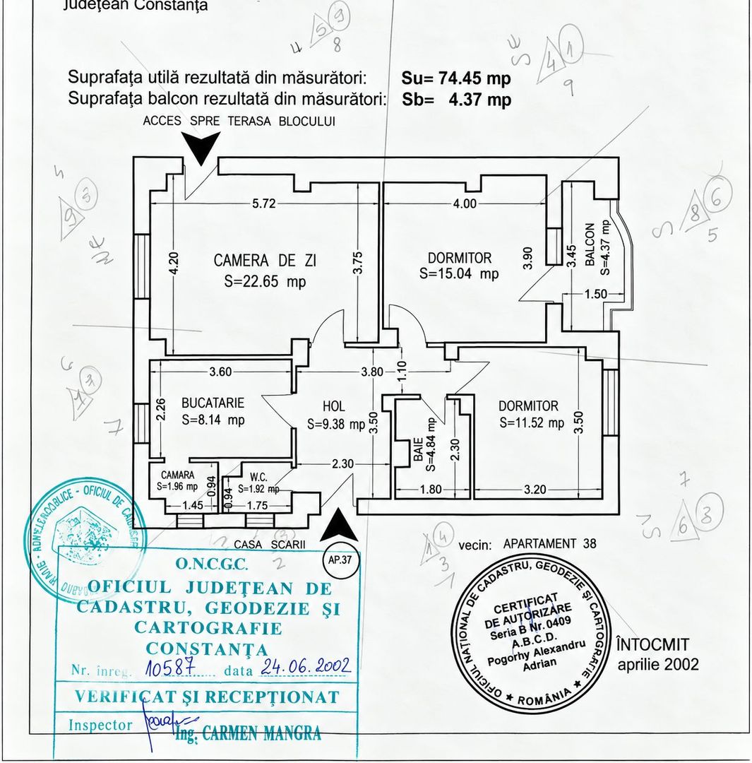 3 camere | Faleză Nord | 160 m de plajă | 75 mp utili - Poză 19