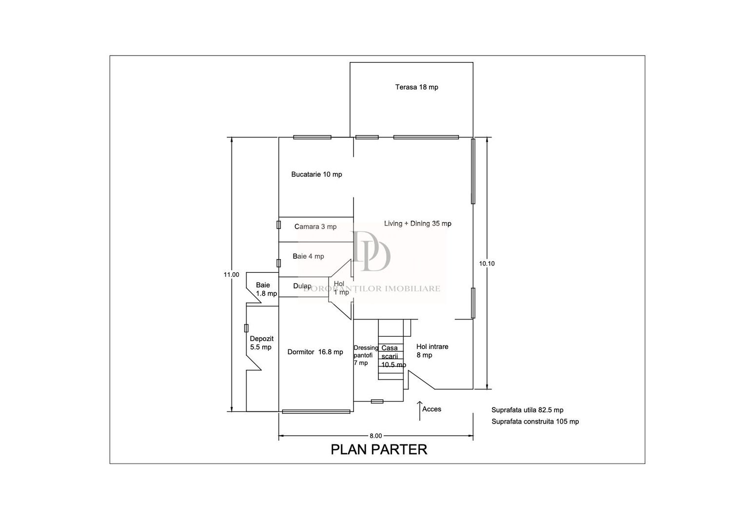 Vanzare Casa individuala | Teren 600 mp | Zona Iris - Schiță 17