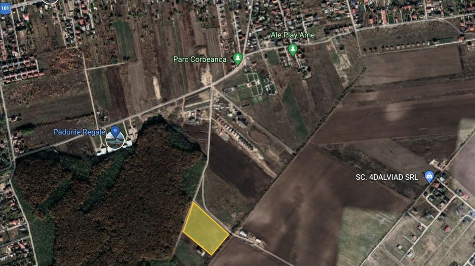 Teren deosebit - 2ha | Deschidere 135 ml la Padure | Padurile Regale - Poză 1