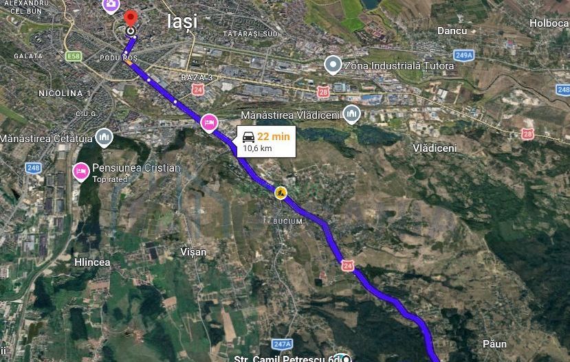 Teren în Pietrăria– 2.382 mp, lângă pădure, cu priveliște spre oraș - Poză 5