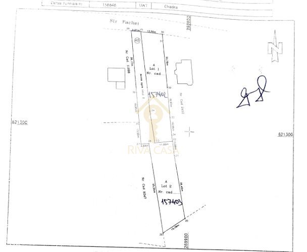 TEREN INTRAVILAN 850 MP – ORADEA - Schiță 1