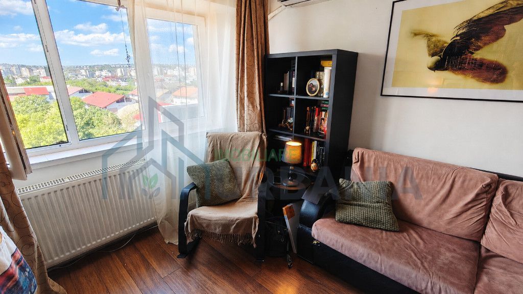 Apartament 3 camere decomandat, 71,4 mp utili, etaj 8/8, mobilat si utilat, Iasi - Poză 8