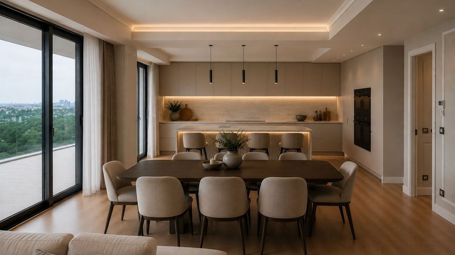 Penthouse de lux cu terasă și vedere către nordul Capitalei | Herăstră - Poză 5