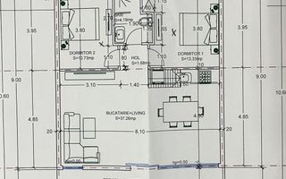 Teren 500 mp cu Proiect Resort exclusivist - panorama lac Colibita - Poză 12