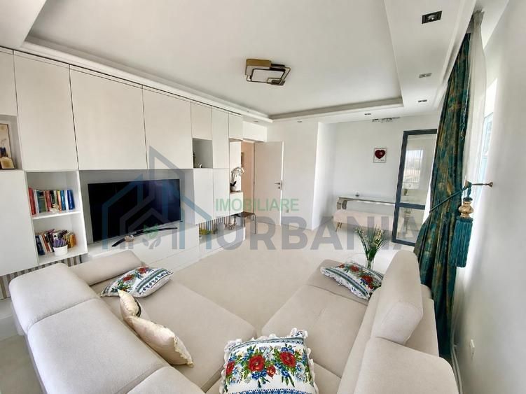 Penthouse cu 2 terase și vedere panoramică, parcare inclusă, complet mobilat – Bucium, Iași - Poză 2