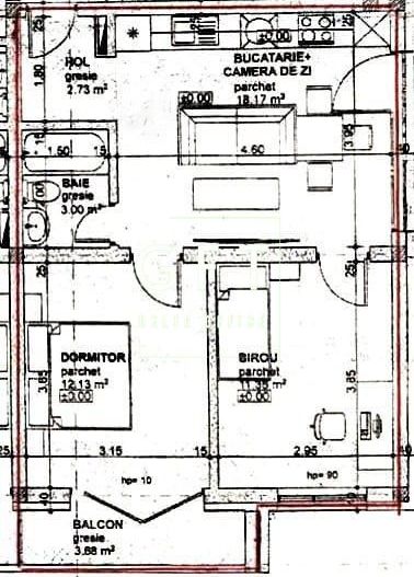 Apartament Nou 3 camere-balcon-etaj 1-Zona Calea Moldovei - Poză 2