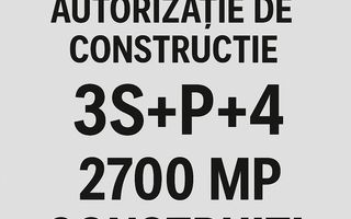 teren cu autorizatie de construire valabila - Poză 3