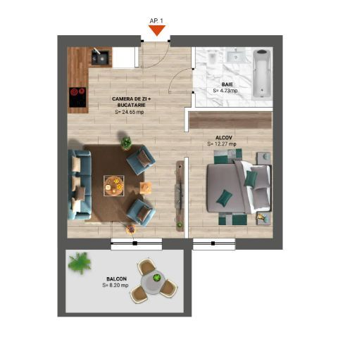 Studio la vanzare - Poză 1