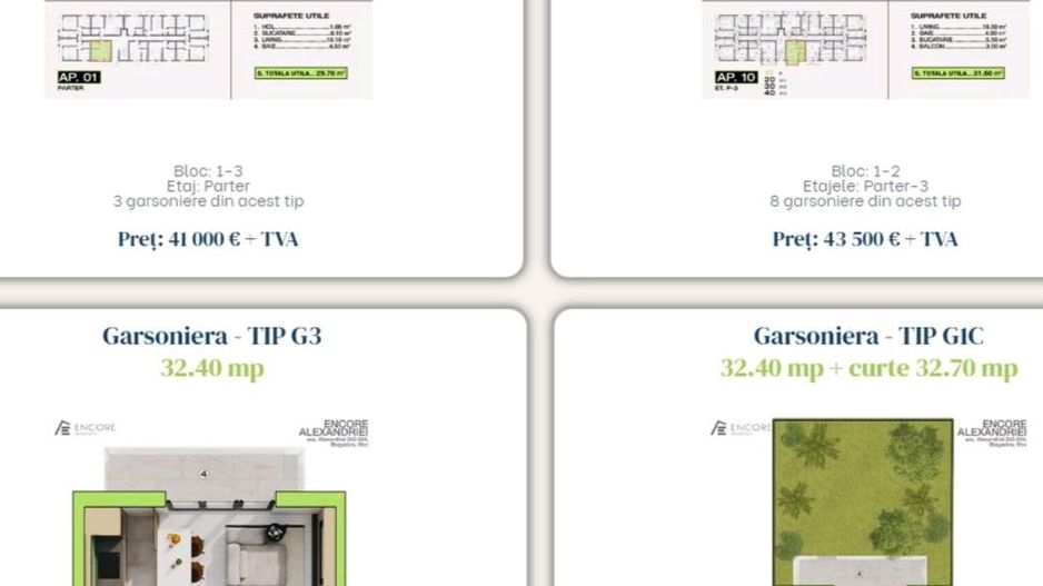 PROIECT REZIDENȚIAL NOU ÎN BRAGADIRU-Garsoniere - Poză 2