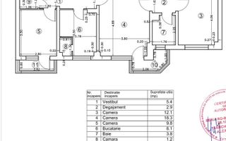 APARTAMENT PREMIUM CU 3 CAMERE | PRIMA ÎNCHIRIERE | DOROBANȚI – BELLER - Poză 9