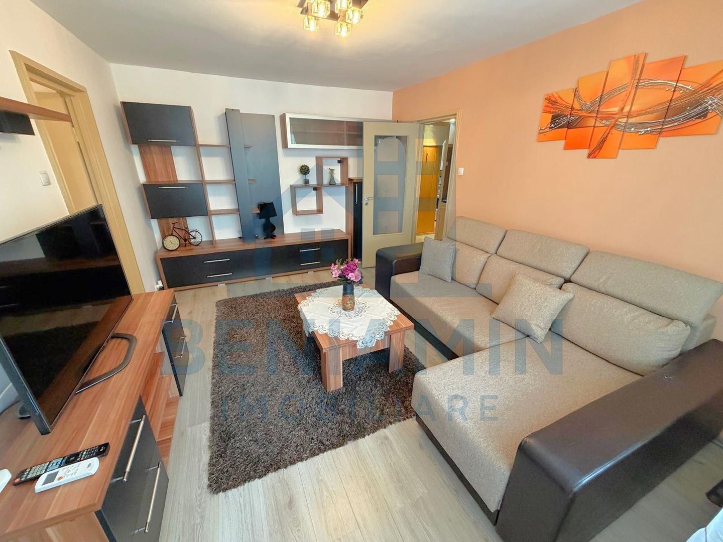 2 camere-etaj 1-centrala termica-mobilat-utilat-Sala sporturilor - Poză 2