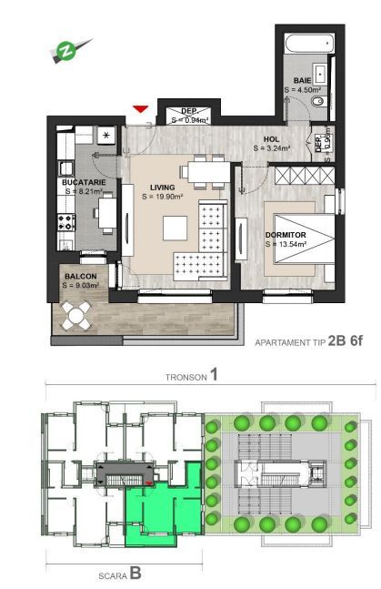 Apartament zona Noua - Comision 0% - Poză 7