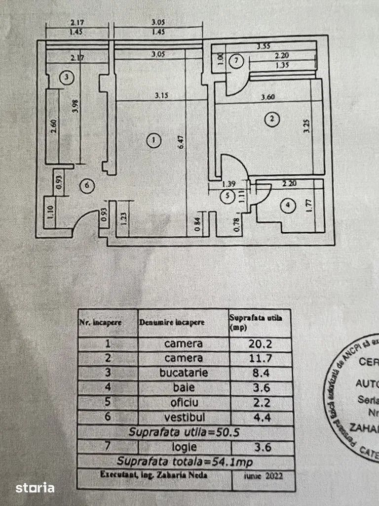 AP. 2 CAMERE - BLOC REABILITAT, BUCATARIE INCHISA, METROU 5 MIN - Poză 4