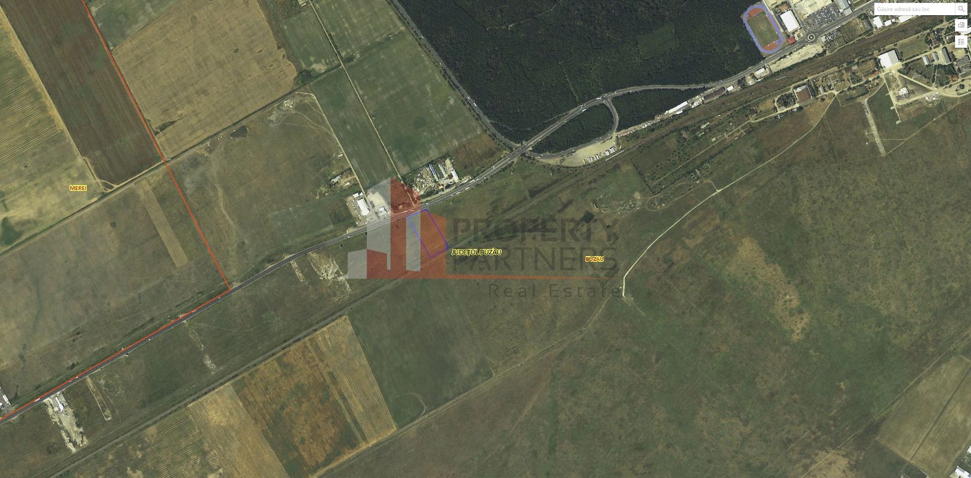 Teren Intravilan 10.889 mp – Deschidere 70 ml la E85, Buzău – Locație Strategic - Poză 3