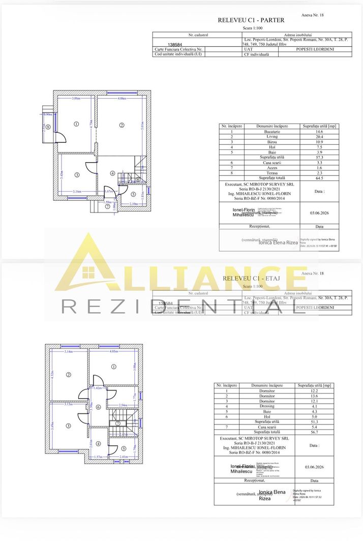 Vile individuale noi Alliance Rezidential | 5 camere | 118 mp | Teren - Poză 6