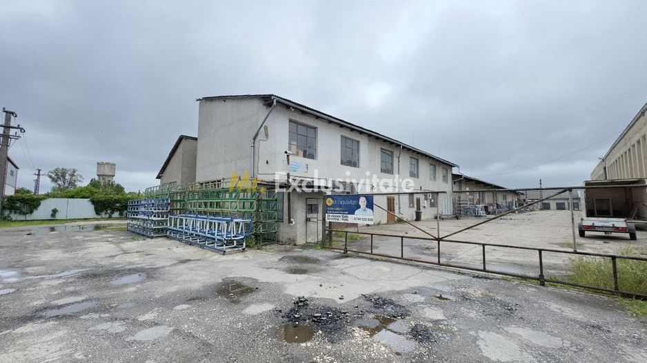 Clădire Industrială Hală Producție, Depozitare, Birouri-Teren 3140 mp - Carei - Poză 1