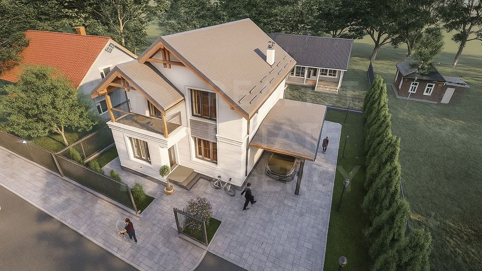 Vânzare, casă, 2 nivele, 3 camere, strada Trandafirilor, Durlești - Poză 2