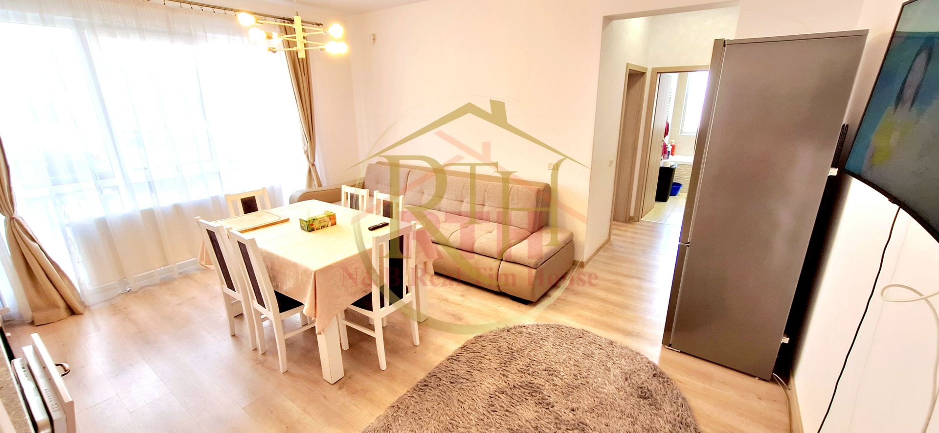 Vand apartament 3 camere mobilat si utilat, Giroc, Bulevardul Soarelui - Poză 7