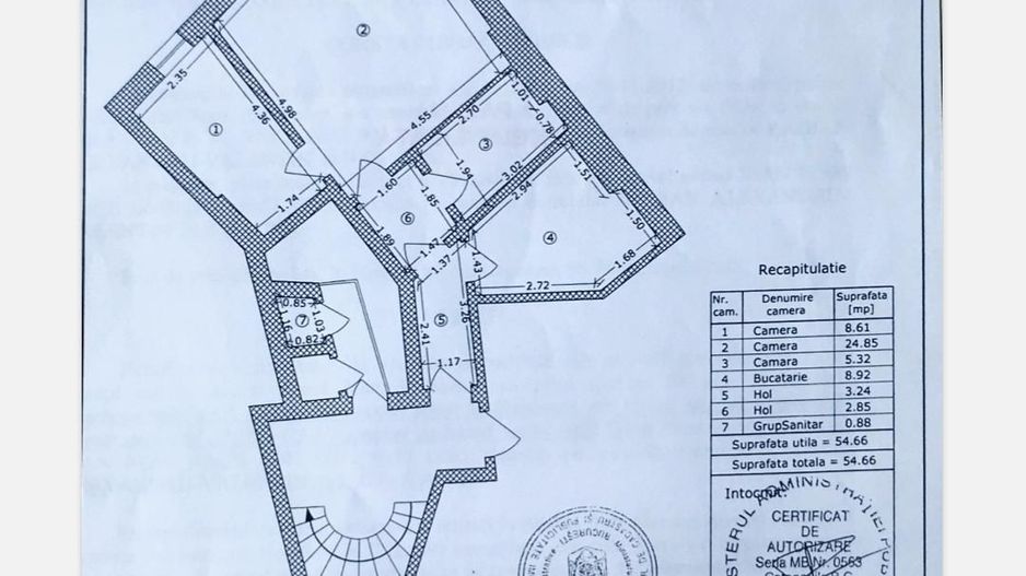 Apartament cu 3 camere - Ultracentral - str. Coltei - Poză 8