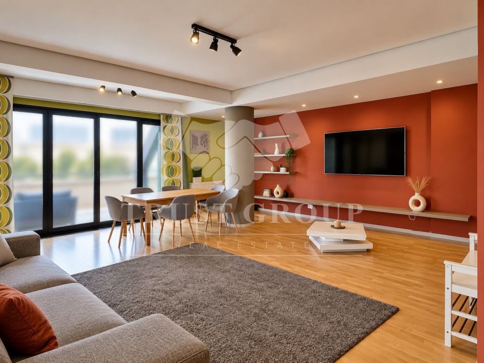 Apartament 4 camere Herastrau 165mp | Terasa | Loc de parcare - Poză 3
