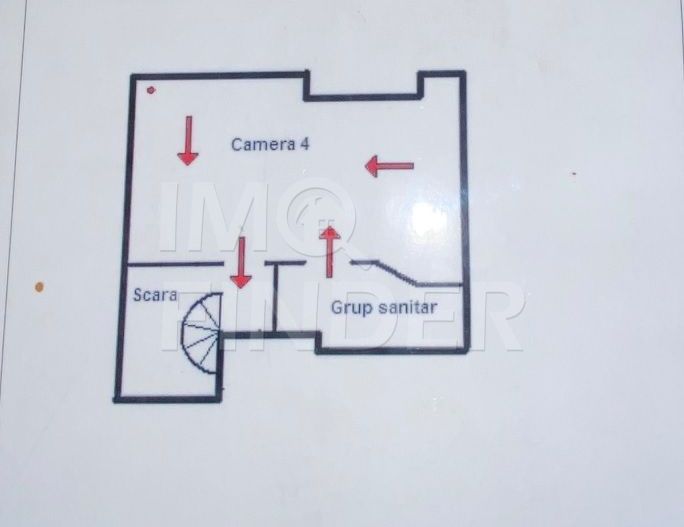Inchiriere casa 4 camere, zona Centru/Andrei Muresanu - Poză 4
