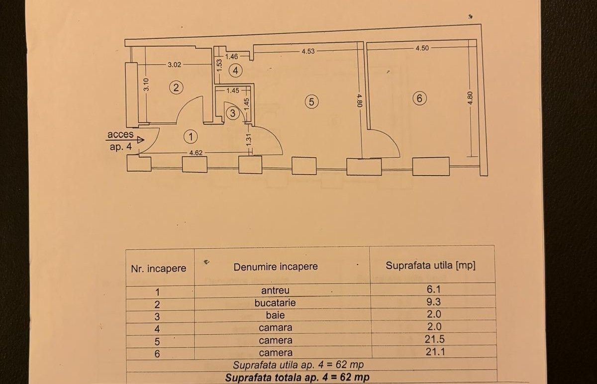 Centru Istoric, Piata Sfatului, 2 camere, 62mp, 158000Euro - Poză 4