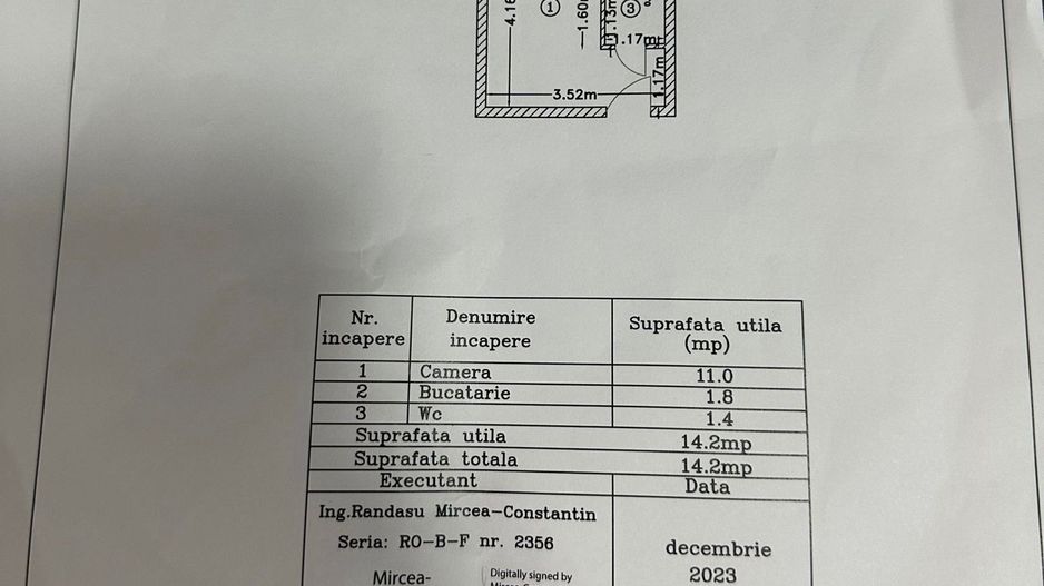 Garsoniera de vanzare Piata Rahova - Poză 7