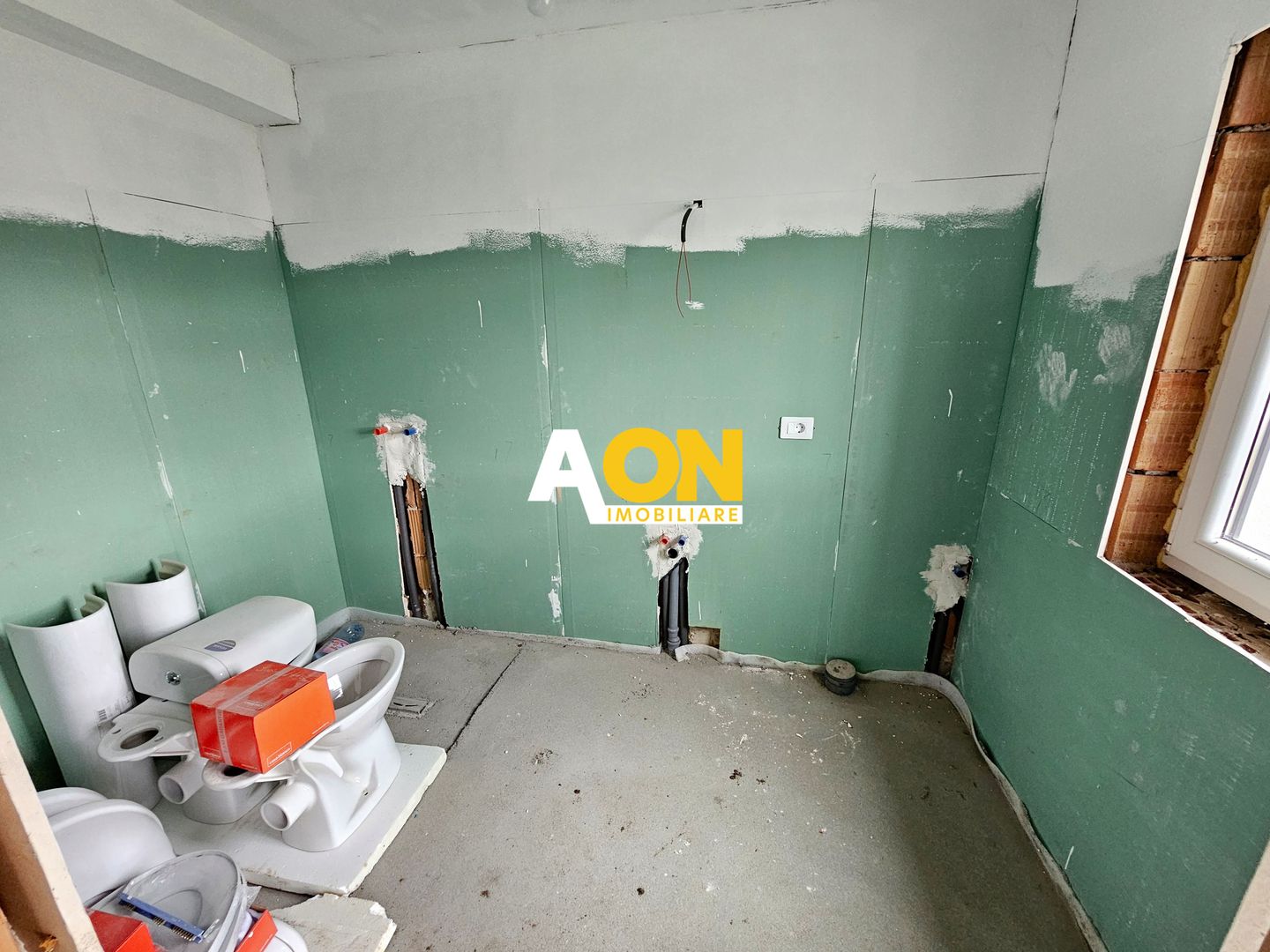 Casa tip insiruit, 4 camere, semifinisata, 275 mp teren, Alba-Micesti - Poză 5