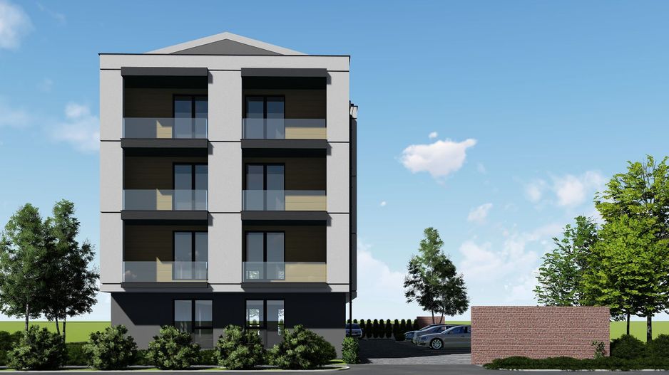 Braytim, Apartament Nou 2 camere, 47 mp - Iulie 2022 - Parter - Poză 1