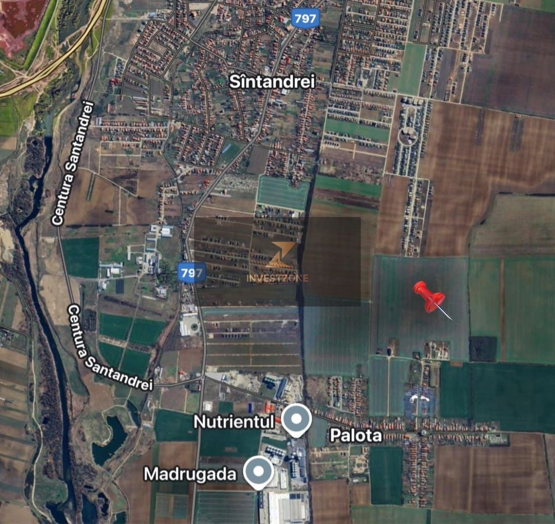 27.200 mp comuna Santandrei - Bihor - Oradea - Poză 2