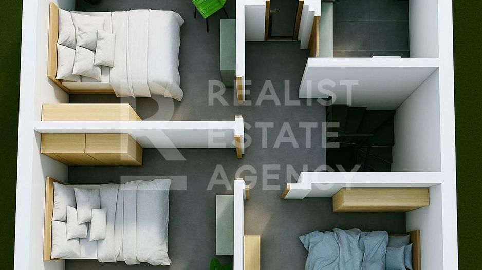 Triplex modern de vânzare, 4 camere, zona Dancu, Iași - Poză 4