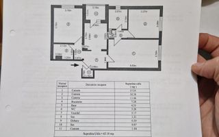 Ap 3 camere cu boxă și loc parcare mobilat/utilat sector 2 - Poză 17
