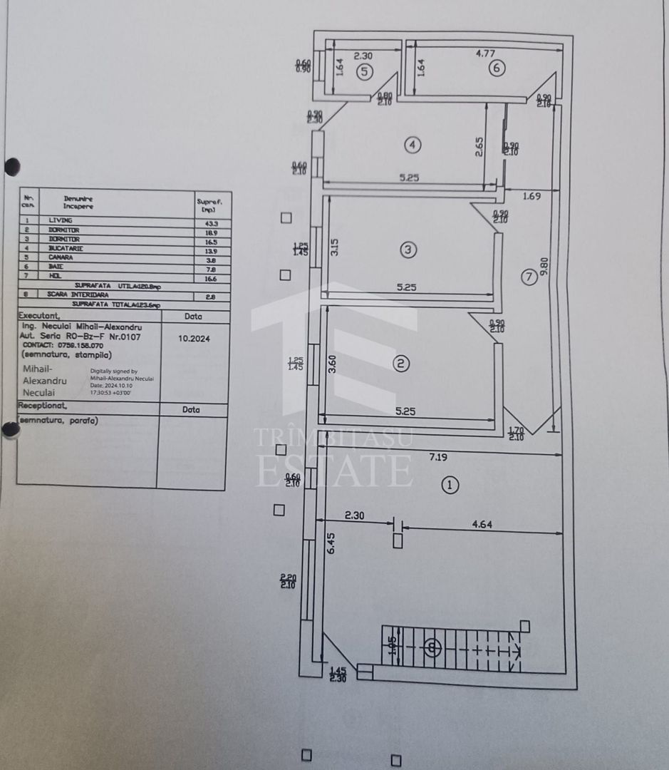 Casa 7 camere 2024  Carrefour Colentina - Schiță 48