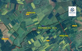 Teren extravilan de vânzare agricol, pășune, Sagu Jud. Arad, 5,42 ha - Poză 5