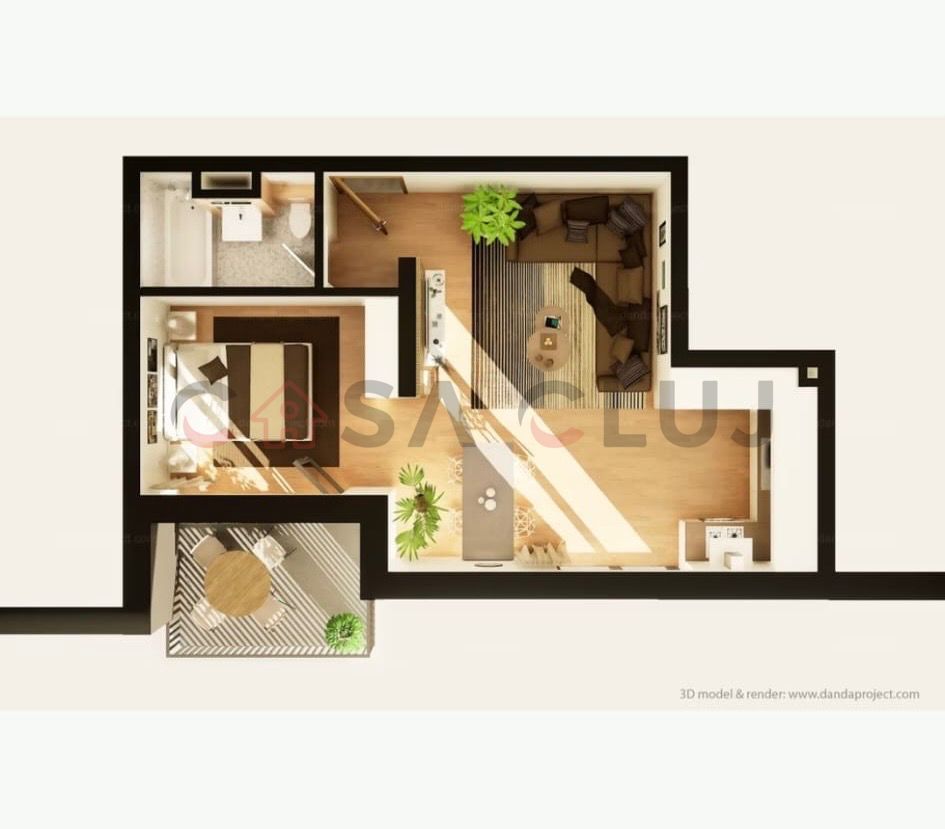 2 camere, ansamblu rezidential premium, Iulius Mall - Poză 1