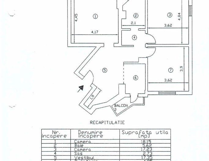 Apartament spațios 6 camere I Rond Alba Iulia - Poză 4