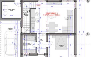Duplex cu 4 camere, despărțit prin camera tehnica  | Mosnita Veche - Poză 12