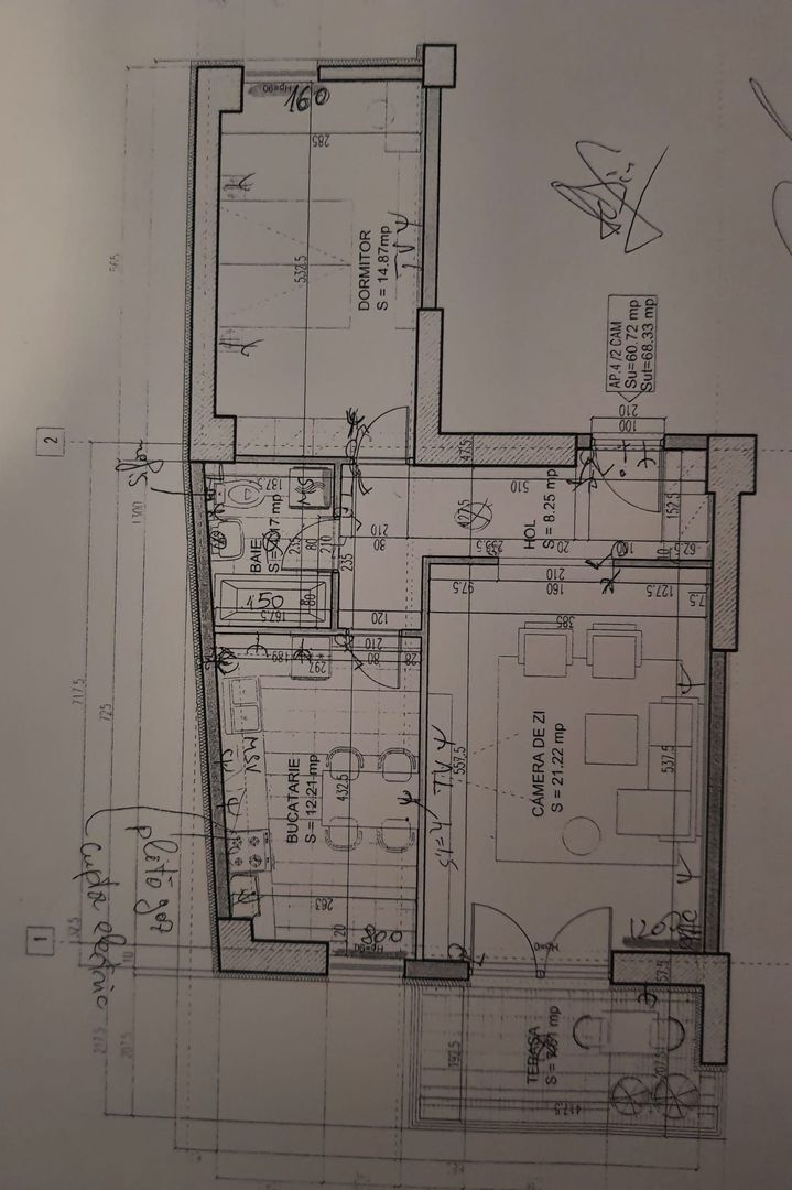 Apartament 2 camere Vitan | Gradinarilor - Schiță 7