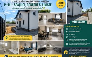 Casă Parter + Mansardă de vânzare în Comuna Berceni - Poză 1