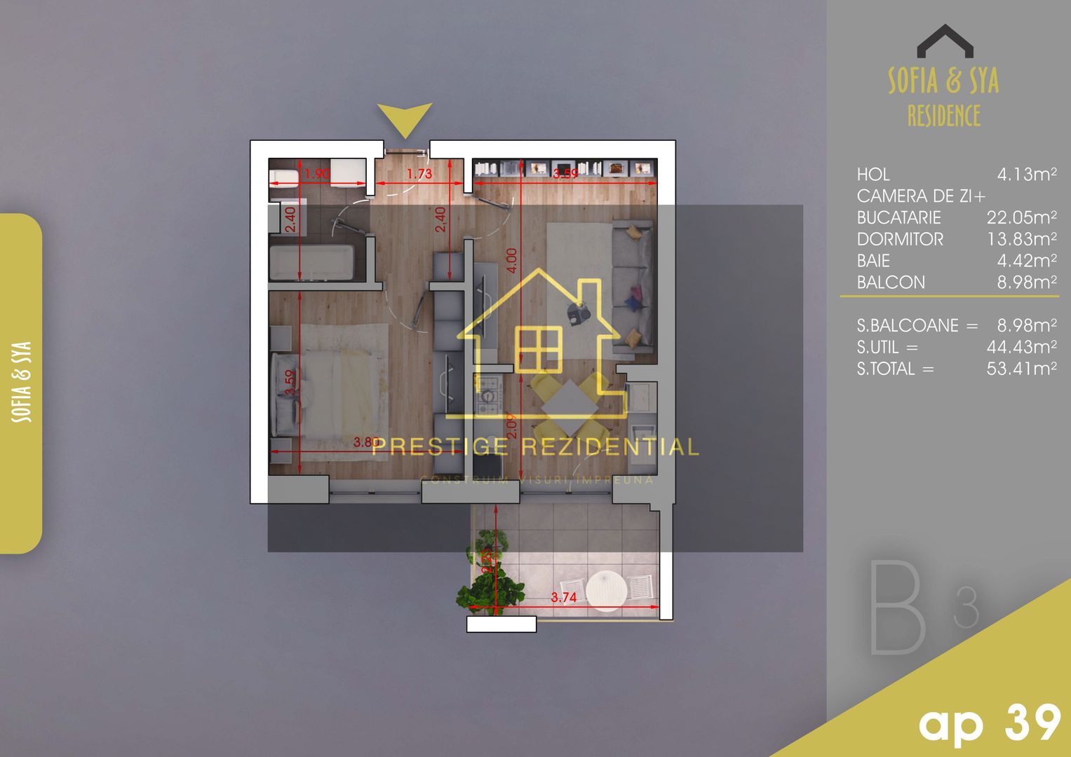 Apartament 2 cam   Comision 0, Direct Dez,Metrou 10 min. - Poză 1