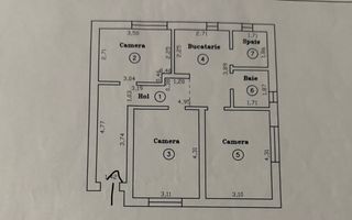 Apartament decomandat cu 3 camere in Sanandrei comision 0 - Poză 16