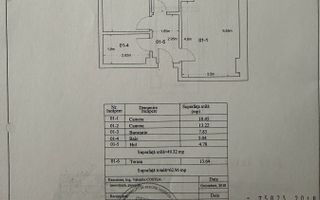 Metrou Mihai Bravu- Vitan - Apartament 2 camere+ loc de parcare |2018 - Schiță 26