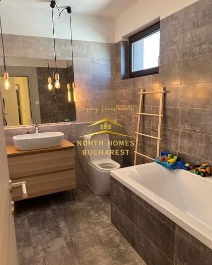 Vila/Casa individuala 3 dormitoare+birou renovata Otopeni (nu Odai, Ferme) - Poză 9