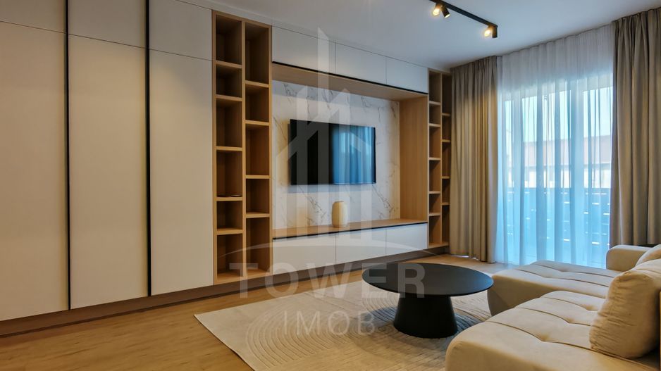 Apartament prima inchiriere cu 3 camere, nou, mobilat lux. - Poză 1