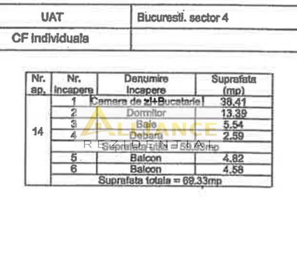 Straduintei - Apartament 2 camere | 69 mp - Mobilat - Poză 20
